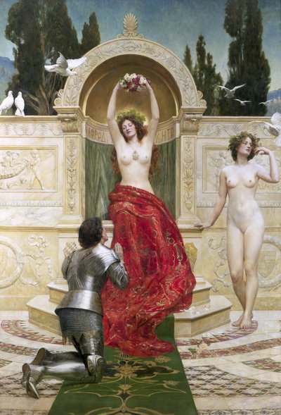 Im Venusberg (Tannhäuser), 1901 von John Collier